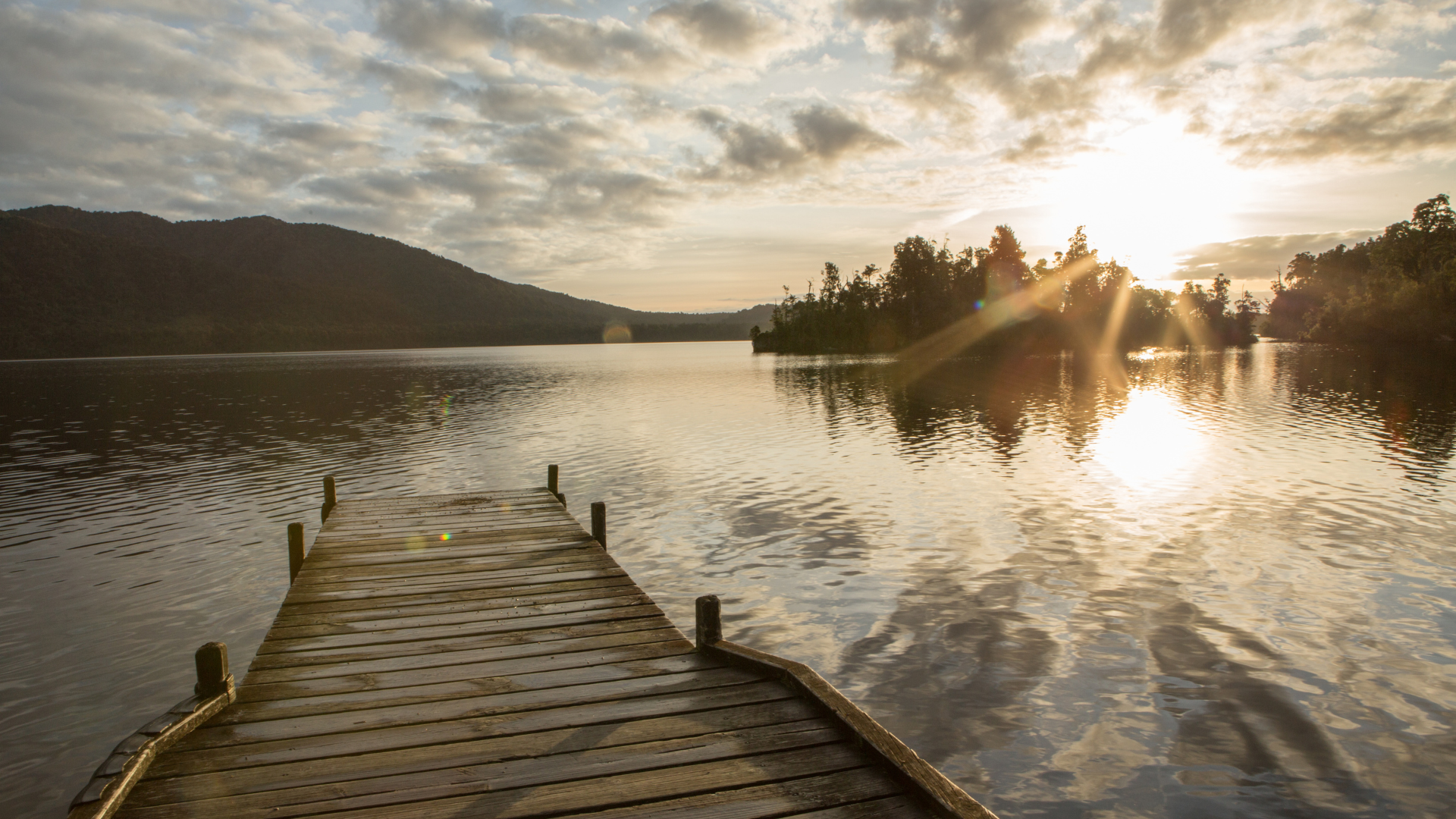 Nature View on a Dock